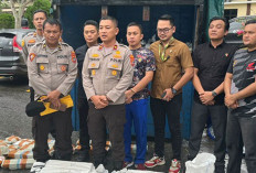 Truk Bermuatan 4 Ton Timah Ilegal Diamankan