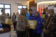 Jelang Ramadan, Polres Bangka Salurkan Bantuan Sosial