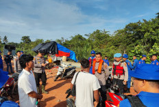 Wakapolres Bangka Langsung Pimpin Hentikan Tambang Illegal DAS Jada Bahrin