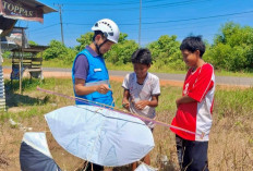 PLN Edukasi Bahaya Layang-Layang