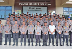 48 Siswa Diktukba Polri Latja di Polres Basel