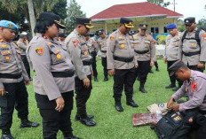 Kapolres dan Wakapolres Cek Kesiapan Personel Pengamanan Pilkada