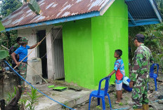 Berikan Rasa Nyaman Beribadah, Satgas TMMD Kebut Rehab Mushola Al Munawa Penutuk