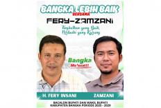 Fery Insani - Zamzani Nyatakan Maju di Pilkada Bangka