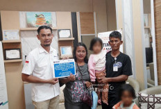 PT Timah Bantu Biaya Pengobatan Balita di Pangkalpinang