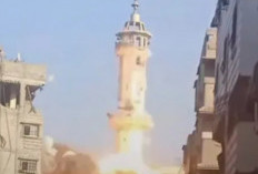 Runtuhnya Menara Masjid Terakhir di Gaza, Masjid Aybaki Rata dengan Tanah
