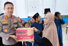 Polresta dan Mahasiswa Berbagi Kasih di Panti Asuhan Al Ikhlas