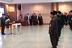 Pj Sekda Babel Lantik 22 Pejabat Baru