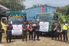 Polres Bateng Kawal Ketat Kontainer Logistik Surat Suara