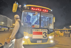 Hari ini, Bus Salawat Berhenti, Jamaah Fokus ke Armuzna