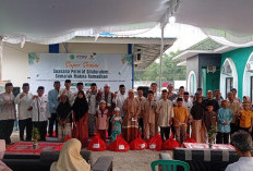 MUI, LPPOM Babel Berbagi Bersama 40 Yatim Piatu dan Dhuafa