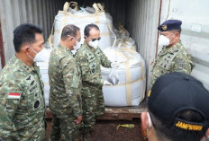 25 Kontainer Bahan Nuklir dari Babel Diamankan TNI AL di Batam, Tebak Milik Siapa?