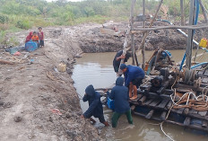 Polisi Tertibkan TI Rajuk Ilegal di Belinyu