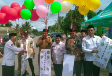 Bupati Fery Insani Launching Kampung Zakat di Desa Penyamun