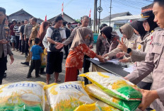 Gerakan Pangan Murah 2 Ton Beras Habis Terjual