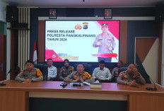 Catatan Penanganan Kasus Polresta Pangkalpinang Meningkat Sepanjang 2024