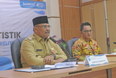 Pj Gubernur Hadiri Rilis Berita Resmi Statistik