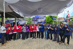 Puluhan Orang Donorkan Darah di Partai Nasdem Basel