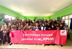 Dorong Budaya #cari_aman, Honda Babel Gelar Edukasi Safety Riding untuk Pelajar