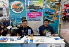 Pariwisata Belitung Bersinar di Pameran Wisata Internasional Kuala Lumpur