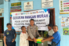 Polsek Bukit Intan Gelar Gerakan Pangan Murah Serentak di 14 Lokasi