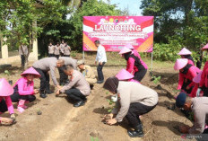 Polda Babel Tanam Ribuan Bibit Hortikultura 