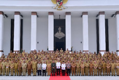 Bupati Sukirman Ikuti Rakor Bersama Presiden Jokowi 