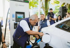 PLN Uji Perjalanan Lampung – Surabaya dengan Mobil Listrik