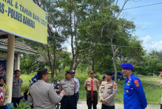 Kapolres Bangka Cek Pos Pam Matras 