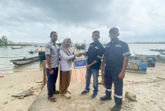 PT Timah Perbaiki Dermaga di Desa Air Lintang