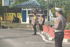 Pastikan Kelancaran Lalu Lintas, Polres Bangka Tempatkan Personel di Kawasan Ramai