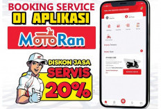 Service Motor Tanpa Antri, Booking Lewat 'Online Service di Aplikasi MotoRan' dan Ada Diskon 20%