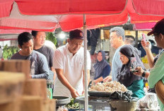 Temui Pedagang Pasar Kite Sungailiat, Fery Insani-Syahbudin Ingin Revitalisasi Seluruh Pasar