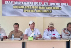 Jalan Kecamatan Simpang Rimba Bakal Diperbaiki Tahun Depan