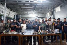 Lapastik Razia Gabungan Temukan HP Ilegal Hingga Sajam