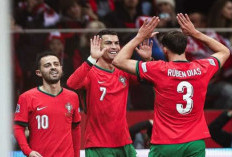 UEFA Nations League 24/25: Timnas Portugal Kukuh di Puncak Klasemen usai Tekuk 3-1 Polandia 