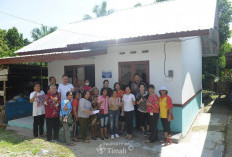 PT Timah Tbk Bangun 11 Rumah Layak Huni