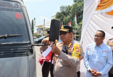 Kapolresta Ajak Pengendara Pasang Atribut Kemerdekaan