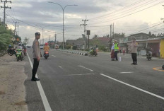 Ciptakan Lalu Lintas Lancar, Polres Giatkan Strong Poin