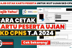 Unduh dan Cetak Kartu Ujian SKD CPNS 2024