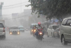 Cuaca Babel Siang Ini, Masih Berpotensi Hujan Lebat Hingga Ekstrim 