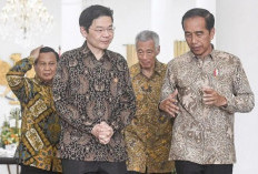 Jokowi Sebut Prabowo di Depan Penganti PM Singapura