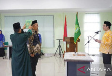 H. Suyanto Dilantik jadi Kepala Kantor Kementerian Agama Belitung
