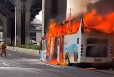 Kisah Tragis di Thailand, Bus Terbakar, Puluhan Siswa Hangus dan Tewas