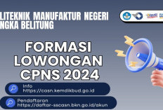 Politeknik Manufaktur Negeri Babel Buka Lowongan CPNS: 36 Dosen dan 6 Tenaga Pendidikan, Ini Rinciannya!