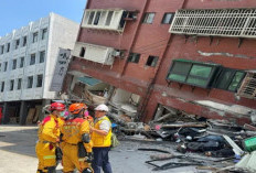 Giliran Taiwan Diguncang Gempa