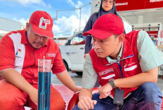 Tingkatkan Pengawasan, Pertamina Uji Tera di SPBU Babel