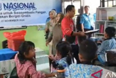 1.000 Pelajar di Bangka Peroleh Makan Gratis Bergizi