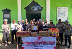 Polres Salurkan Sembako di Lima Titik
