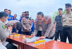 Seluruh Personel Polresta Jalani Tes Urine